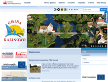Tablet Screenshot of kalinowo.pl